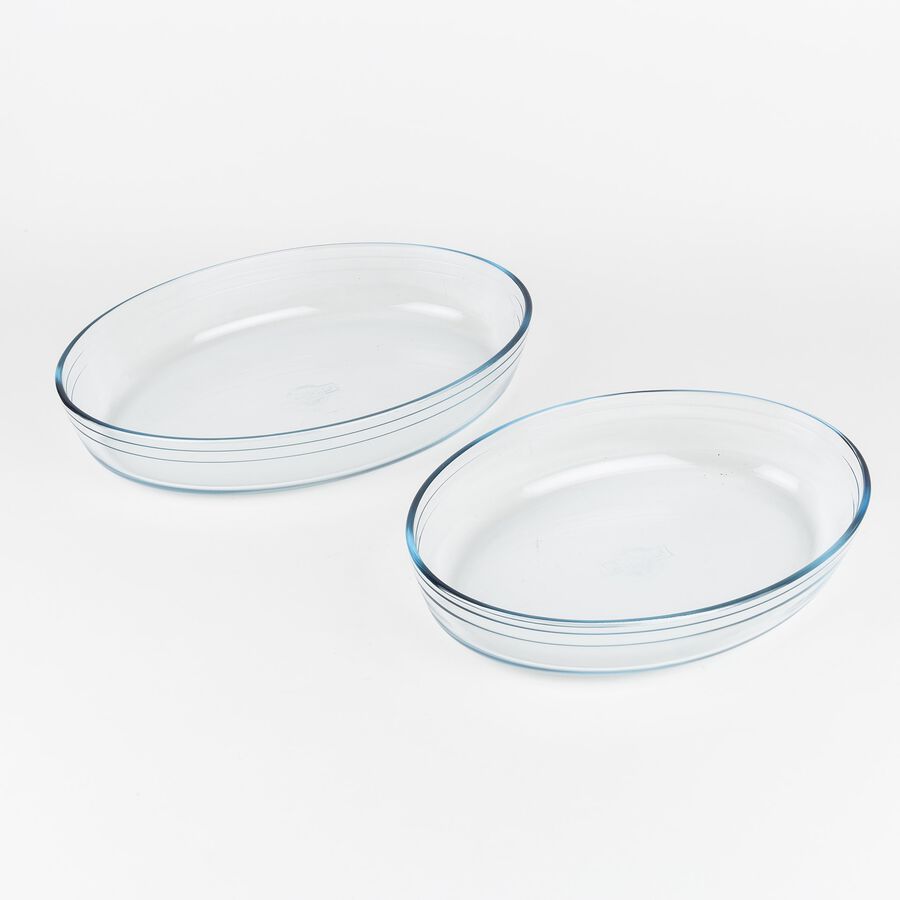 Fuente de horno de vidrio ovalada Ocuisine 35x24cm