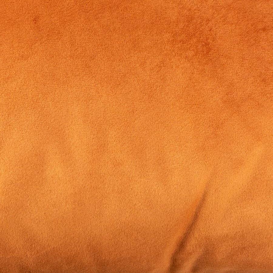 Funda de coj&iacute;n velvet ocre 45x45cm