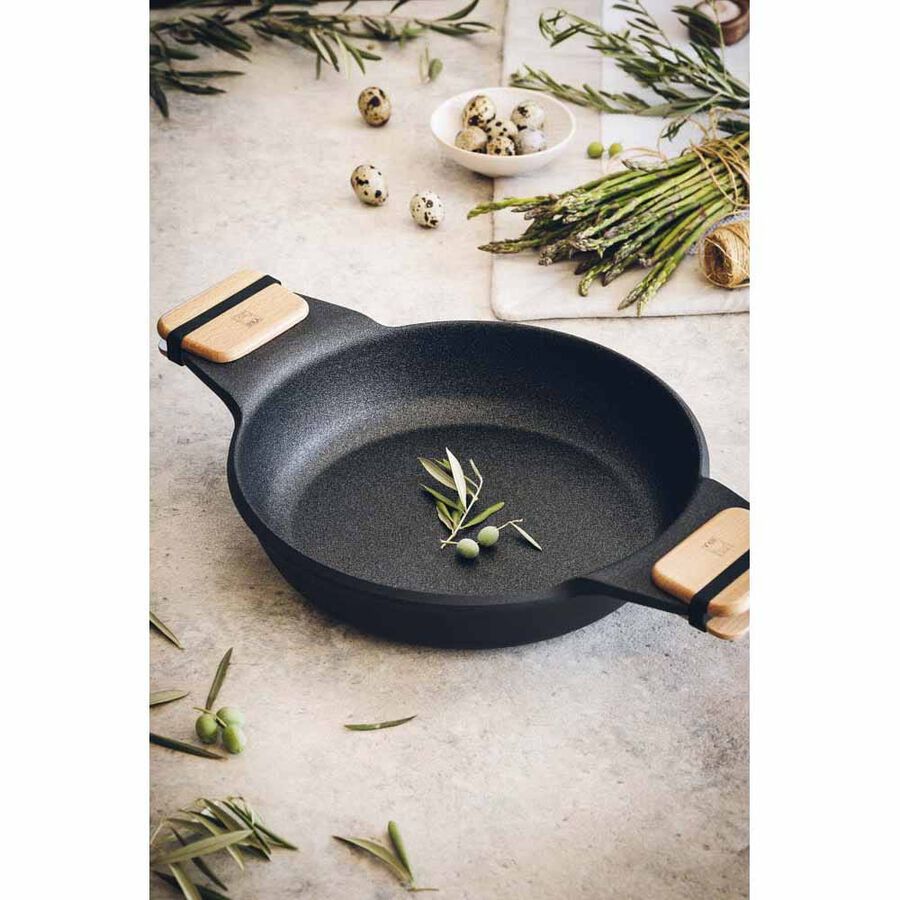 Cacerola baja natural Wood Ø24cm - 2,3L - BRA