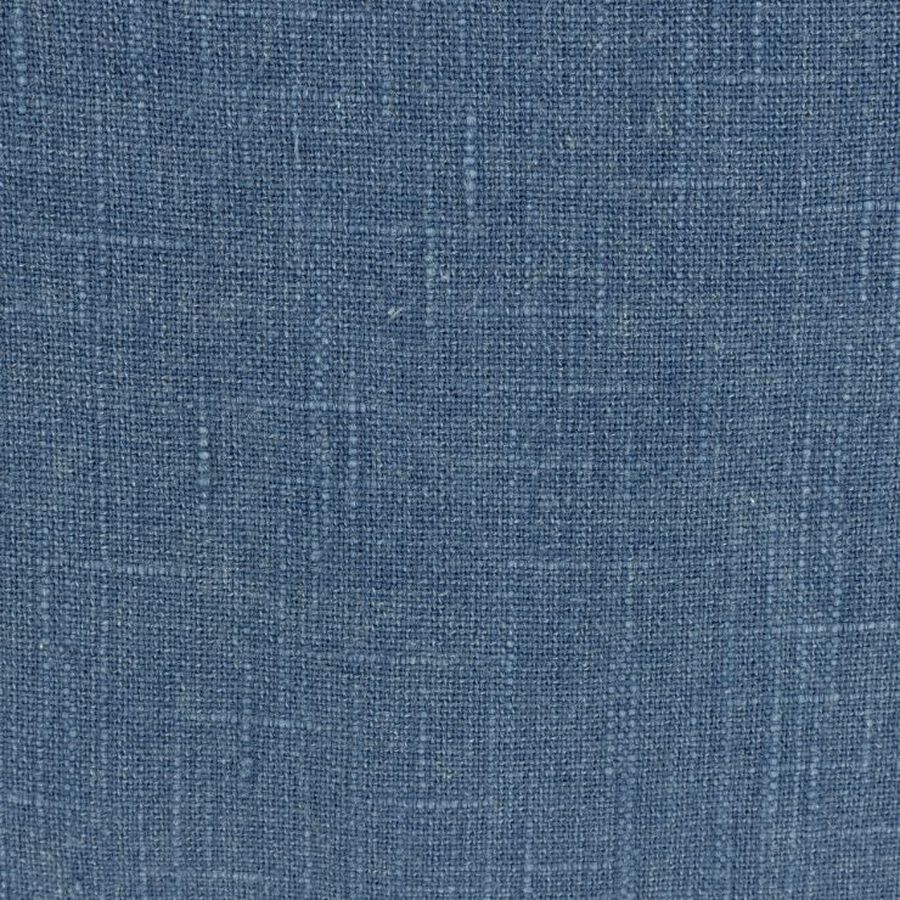 Funda de cojín de algodón azul Frida 45x45cm