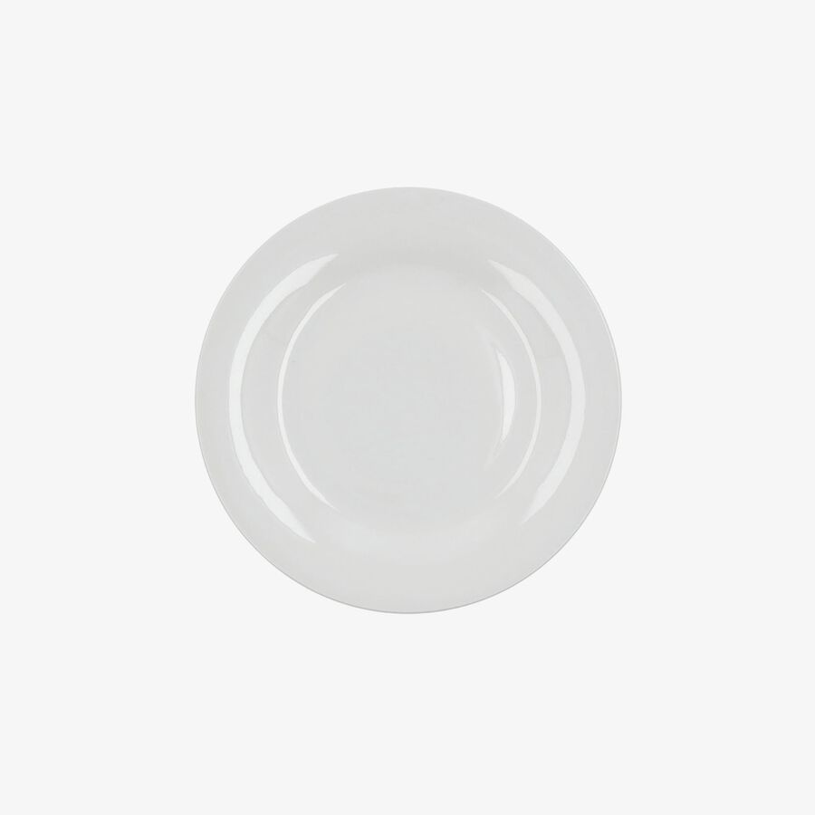 Plato postre porcelana blanca Vetra &Oslash;20cm 