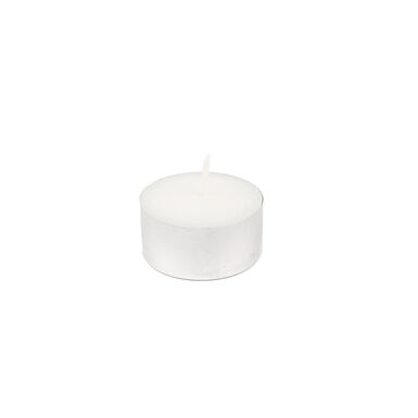 Set de 20 velas tea light blanca Lodi