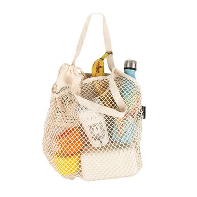 Bolsa de rejilla de algod&oacute;n 40x40x65cm