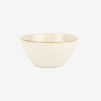 Bol de gres crema Bilada 62cl
