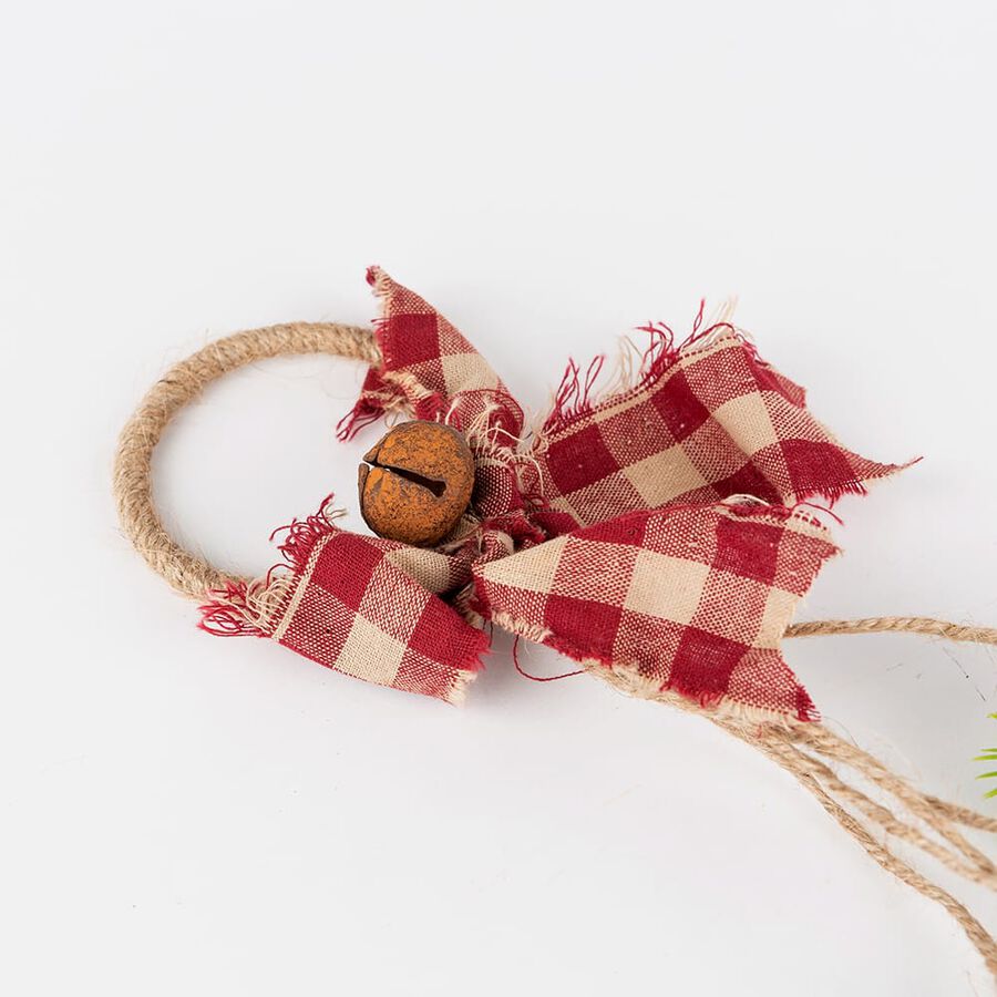 Cascabel envejecido para colgar 50cm