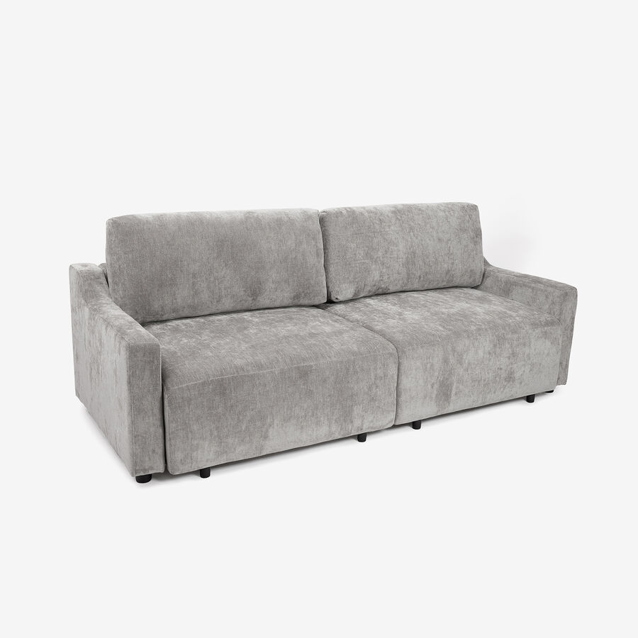 Sofá cama de 3 plazas gris Duman 229x113x86cm