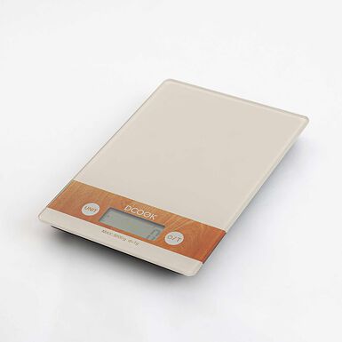 Báscula de cocina blanca Narba 5kg