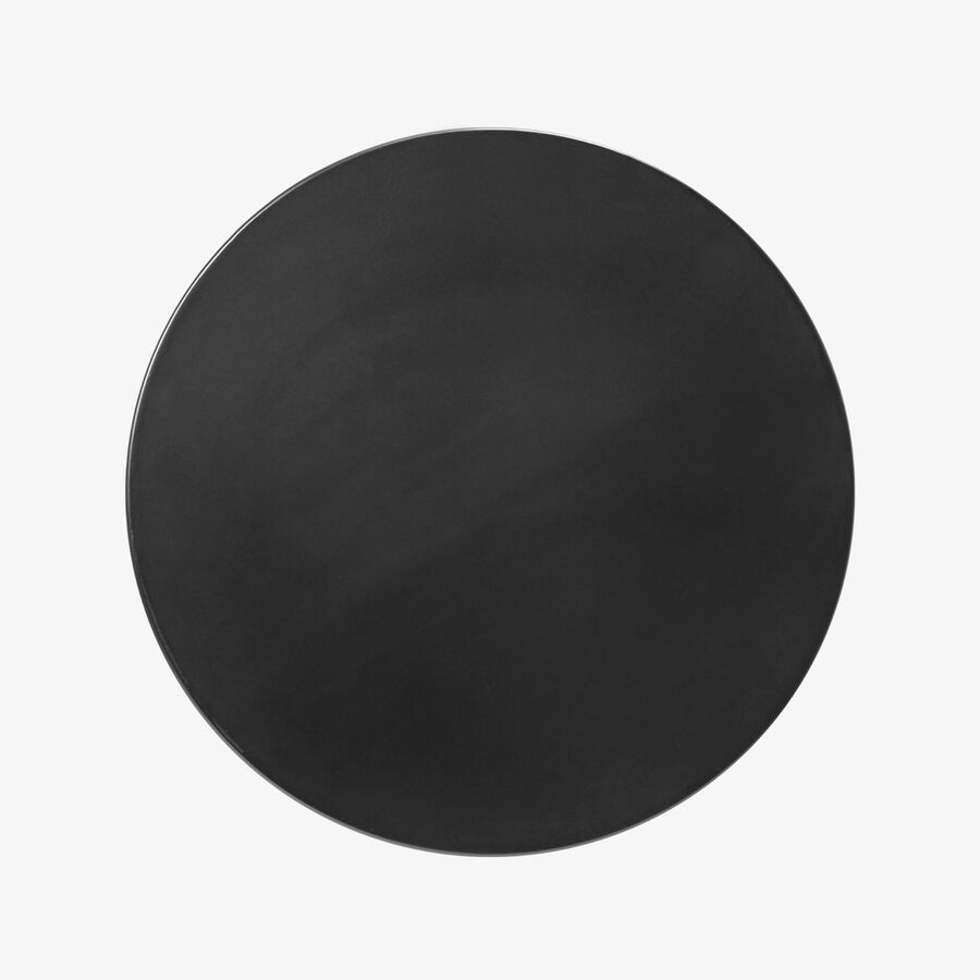 Mesa auxiliar de madera DM negra Camelia &Oslash;40x51cm