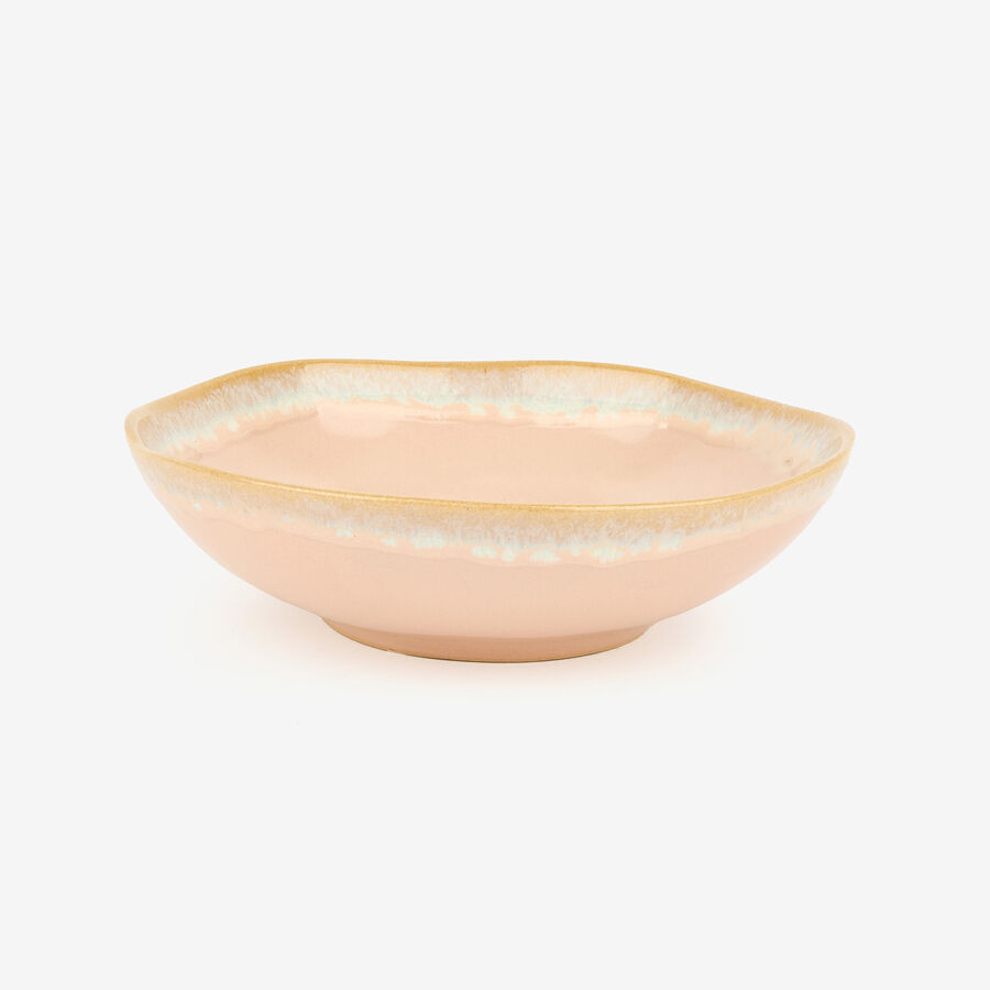 Plato hondo de gres beige Amelie &Oslash;20cm