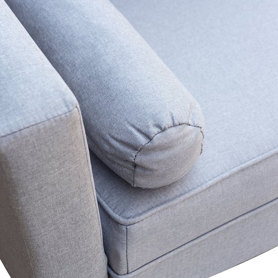 Sofá cama gris Roma 188x78x85cm