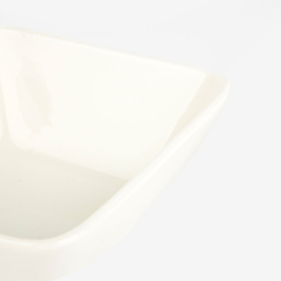 Bol de porcelana blanco Filo 11x11cm
