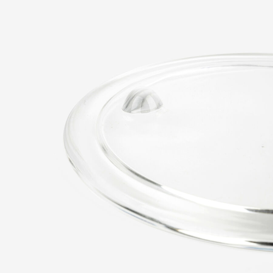 Portavelas de cristal Osian Ø13cm