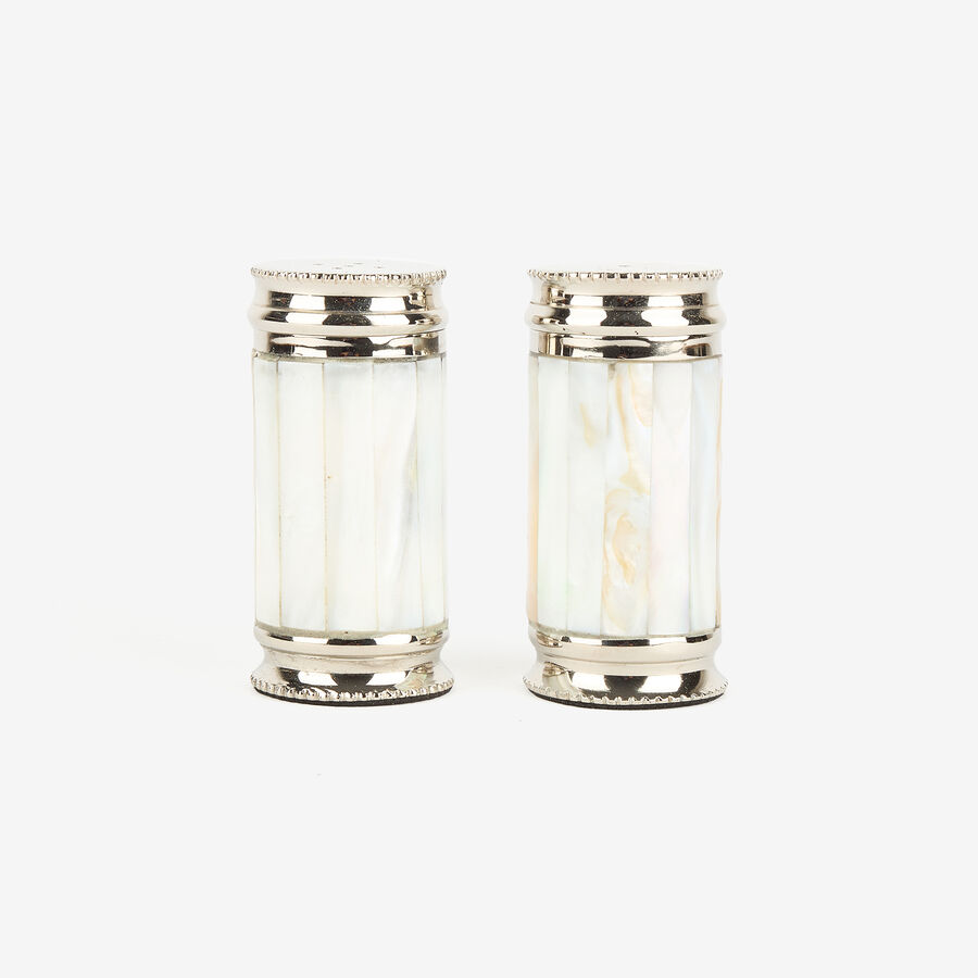 Set de salero y pimentero - 2 piezas &Oslash;5x10cm