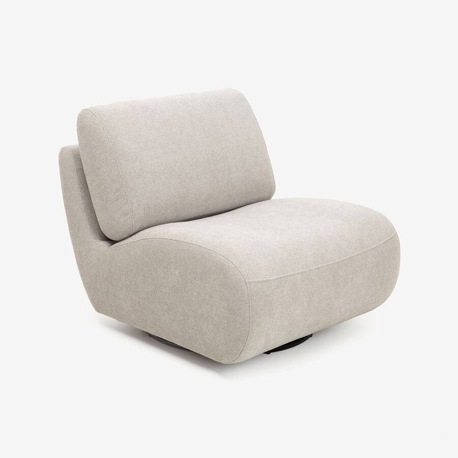 Butaca gris Succor 83x94x75cm Clau&Chloe