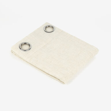 Cortina de lino de beige 140x240cm