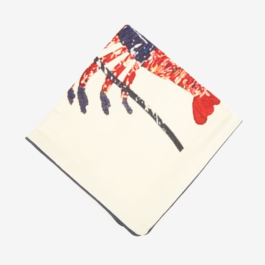 Funda de coj&iacute;n de algod&oacute;n Lobster 45x45cm