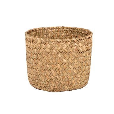 Cesta de fibra natural Masana &Oslash;16x14cm