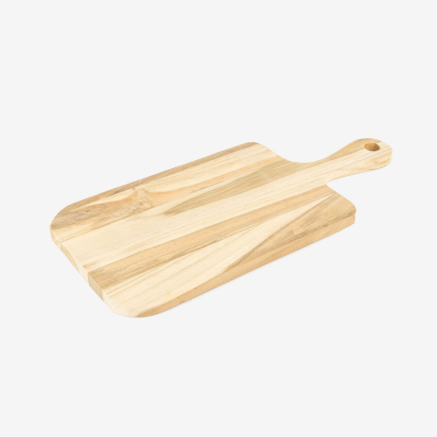 Tabla de cortar de madera teca 40x18cm