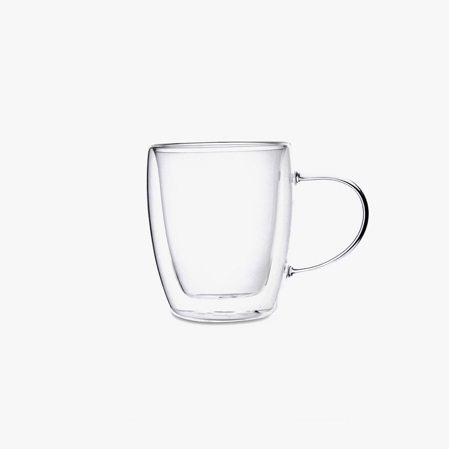 Taza de vidrio de doble pared 30cl