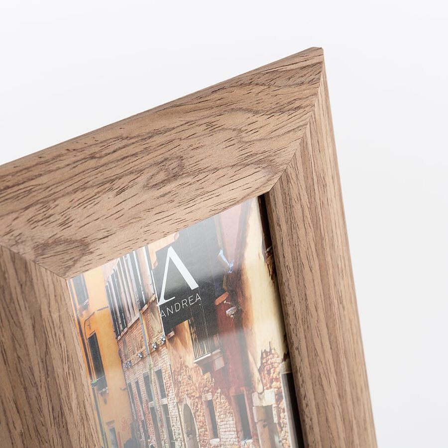 Marco de fotos madera oscura 10x15cm