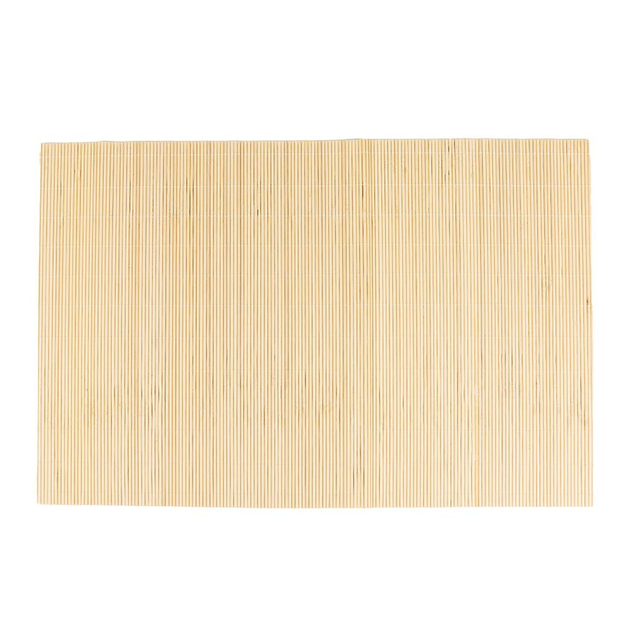 Mantel individual de bamb&uacute; 2 colores 30x45cm