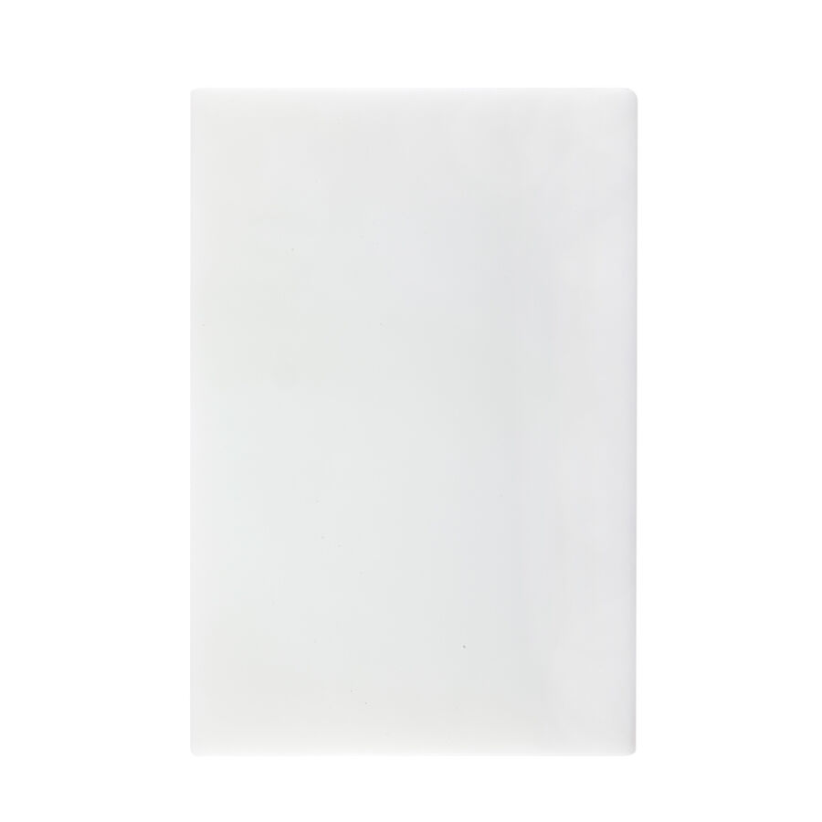 Tabla para cortar blanca de polietileno 30X20cm