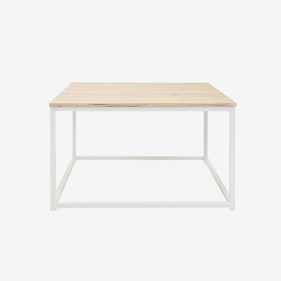Mesa de centro de madera Fok 80x80x46cm