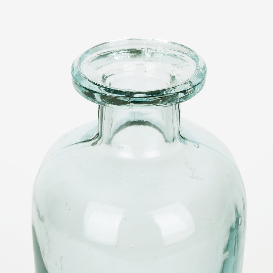 Jarrón de cristal 10x28cm