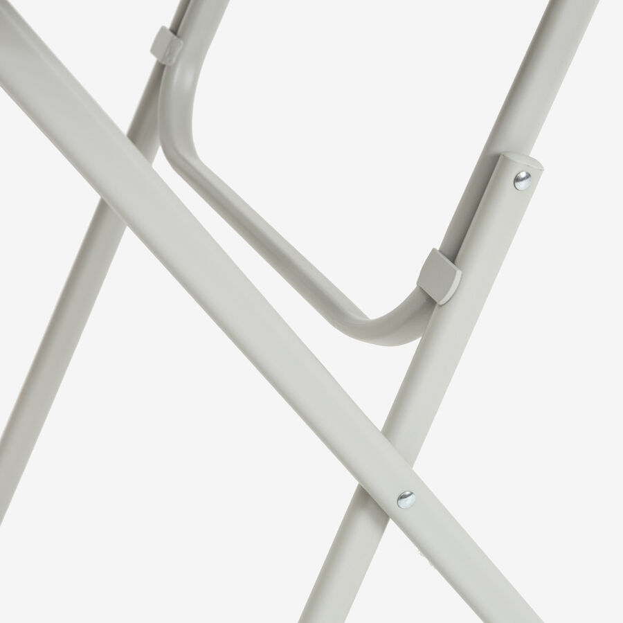 Mesa de jardín plegable gris Bistro Ø60x70cm