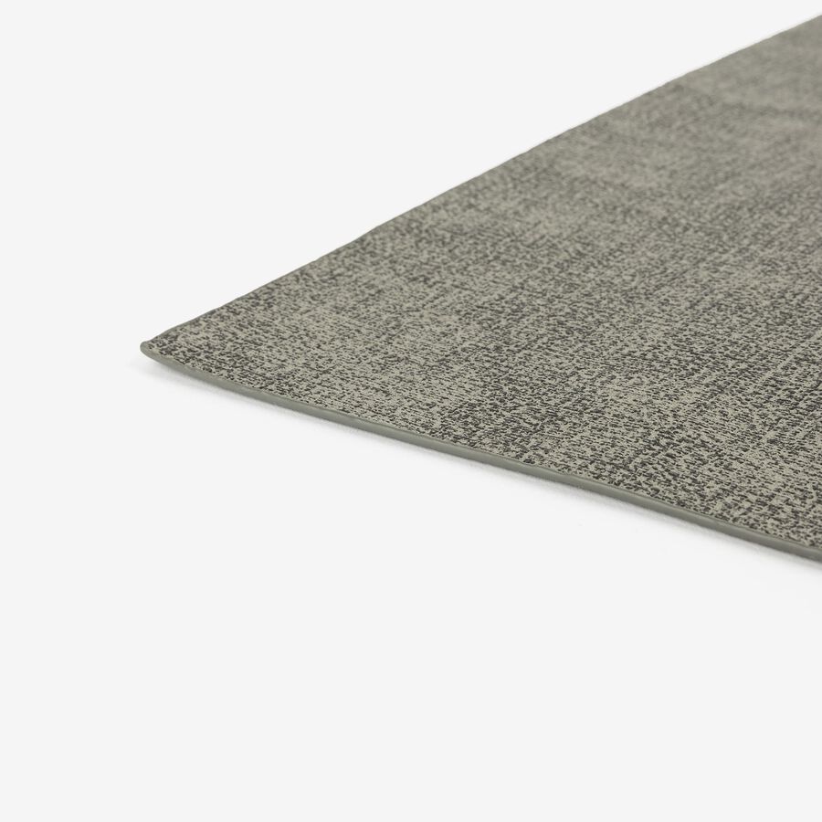 Mantel individual reversible gris oscuro 30x45cm