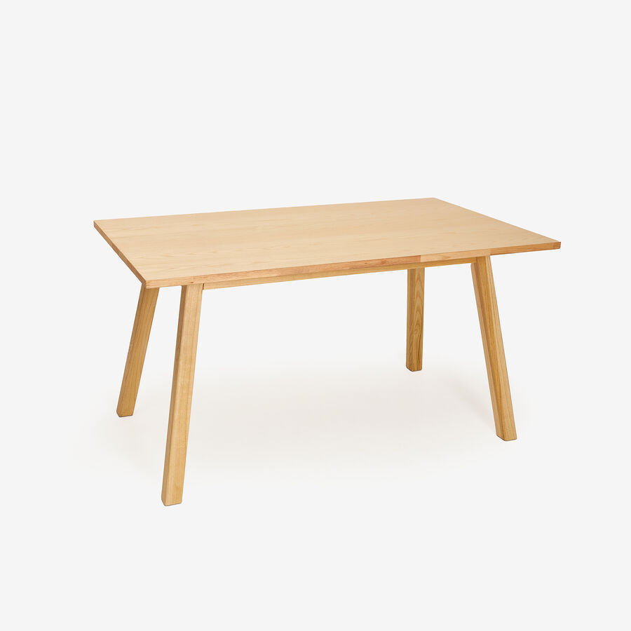 Mesa de comedor de madera de olmo Essen 140x80x75cm