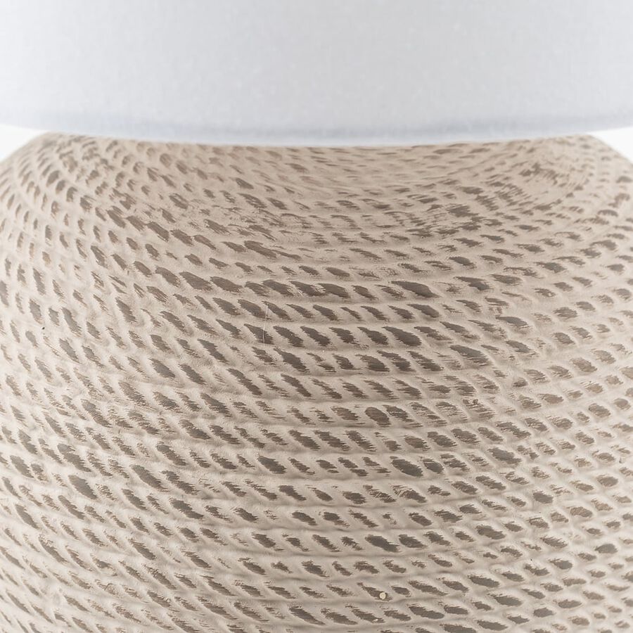 Lámpara de mesa de gres 40cm