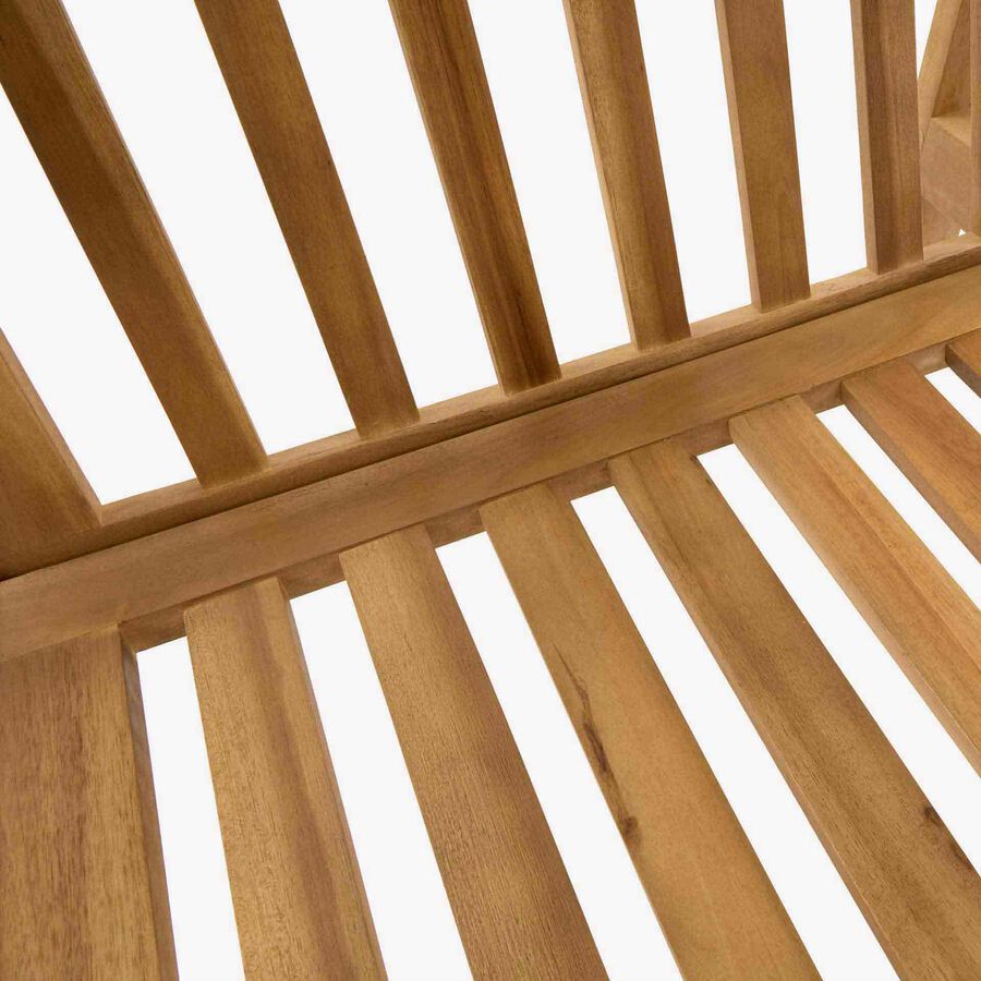 Conjunto de jard&iacute;n para 4 personas de madera de acacia Tiwin