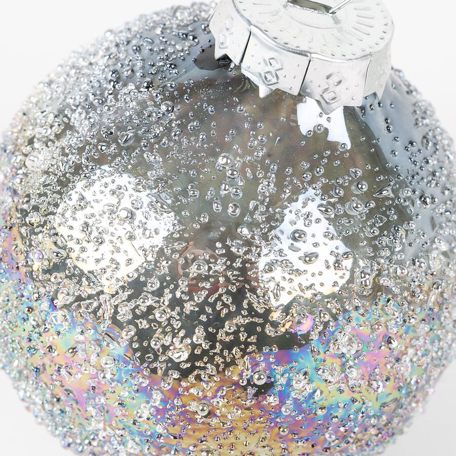 Bola decorativa de cristal Ø8cm en varios colores