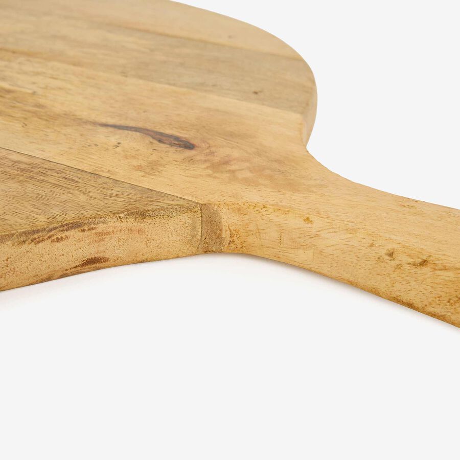 Tabla de corte oval madera 40cm