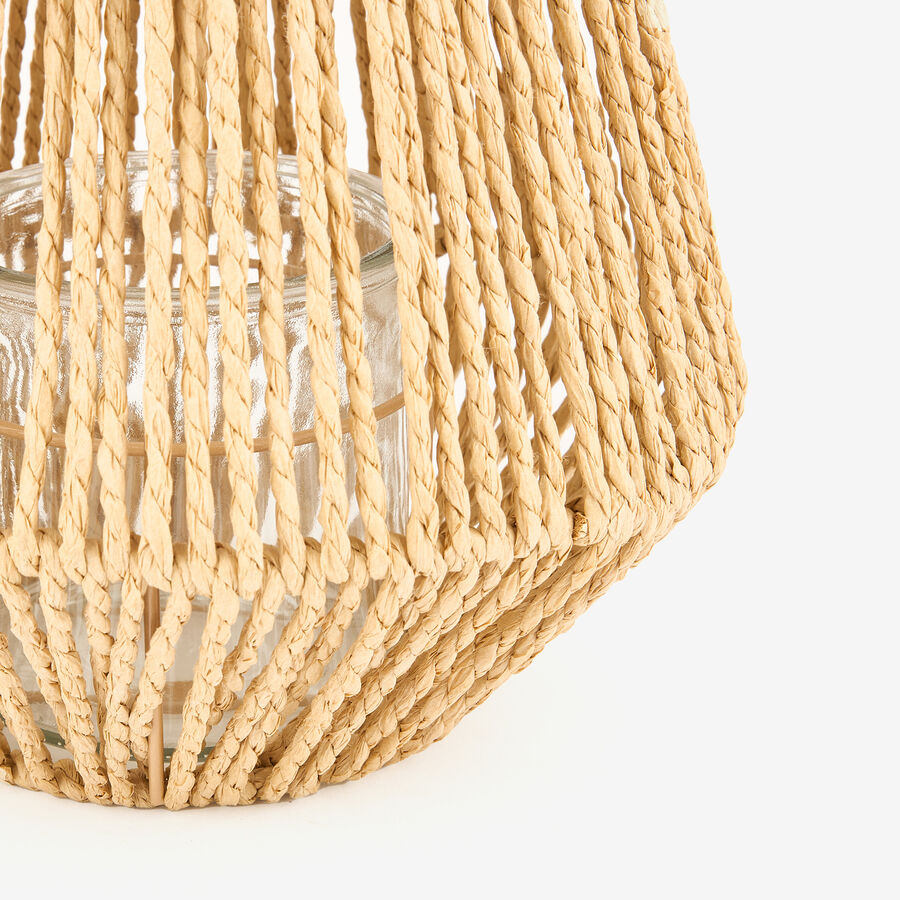 Farol de cuerda Ø24x29cm