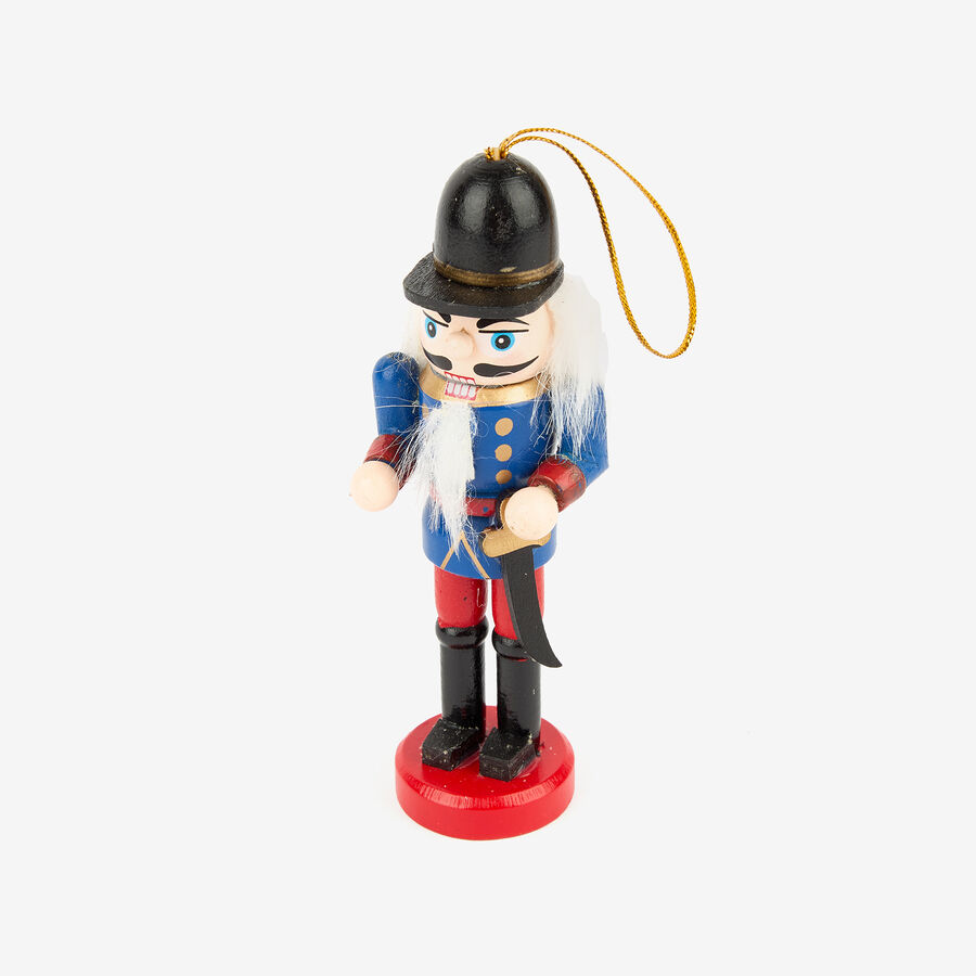 Set de 3 adornos colgantes Cascanueces 12cm