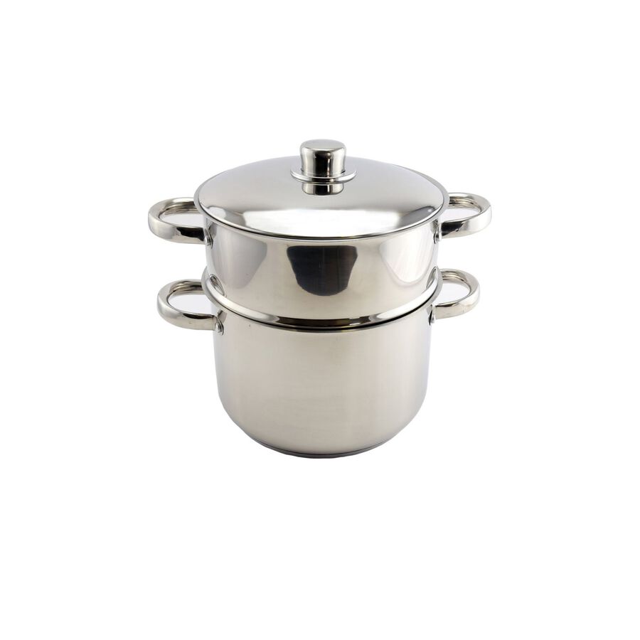 Olla para cocción al vapor de acero inoxidable Ø23cm, 8L