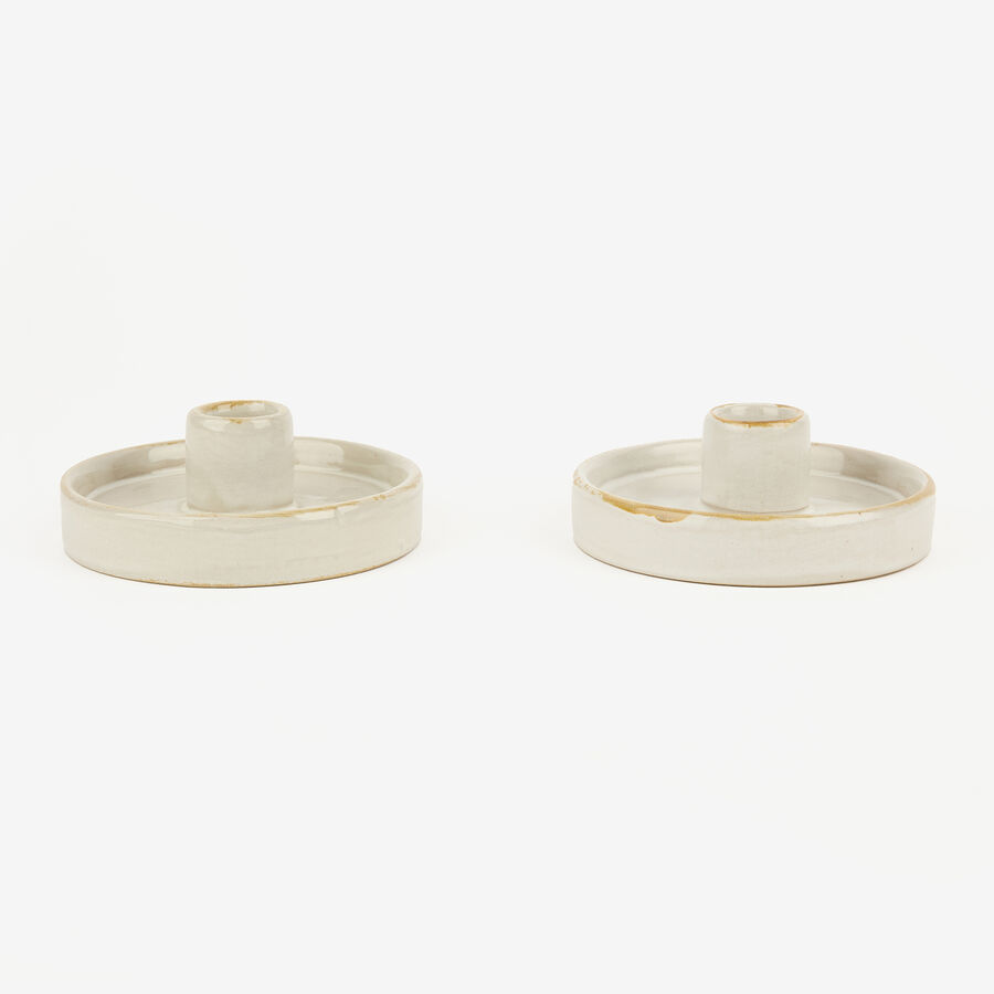 Candelabro de porcelana Clarua &Oslash;10x4cm
