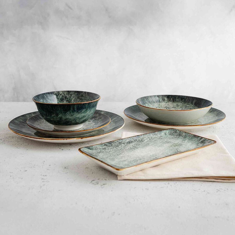 Bandeja de cer&aacute;mica Stela 25x12cm