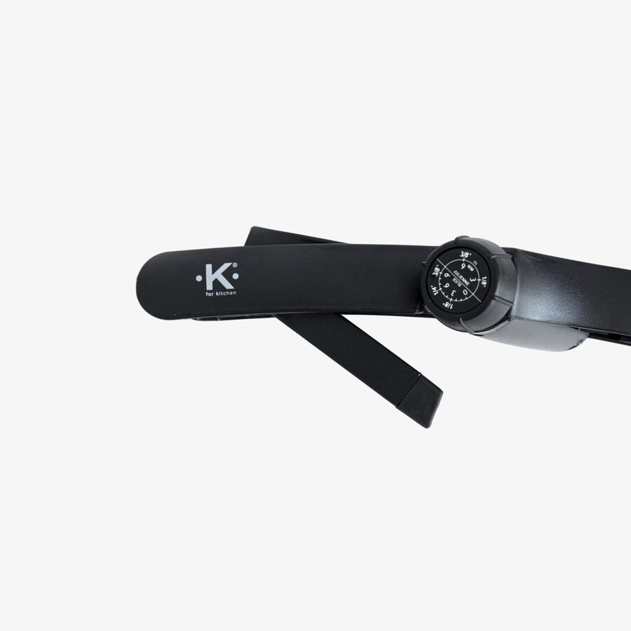 Mandolina negra con protector de mano Hortus