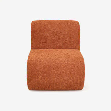 Butaca borreguito cobre Ailen 59x86x64cm Clau&Chloe
