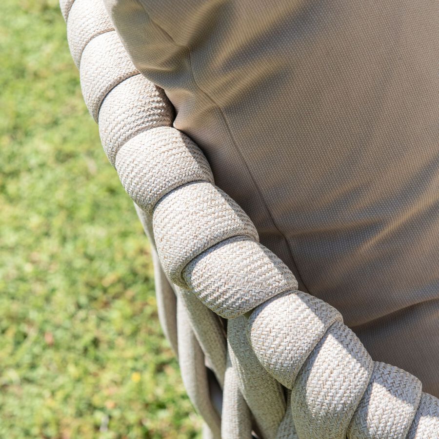 Set de jardín de 4 piezas de aluminio Icaria