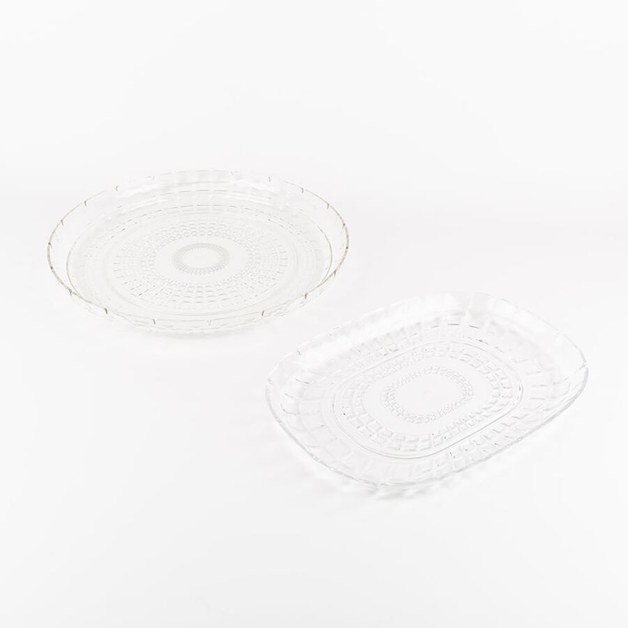 Bandeja rectangular de plástico Mafra 31cm