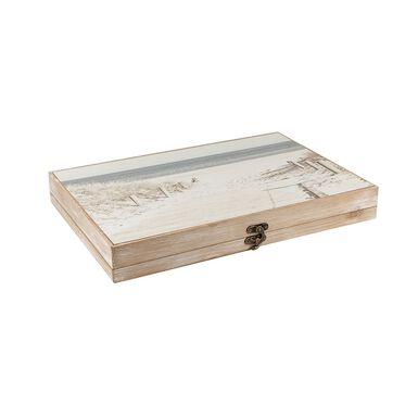 Tapa para contador de madera Playa