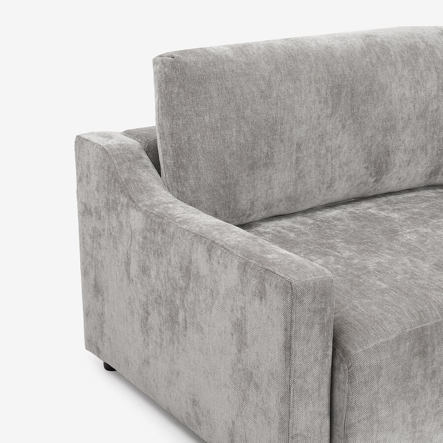 Sofá cama de 3 plazas gris Duman 229x113x86cm