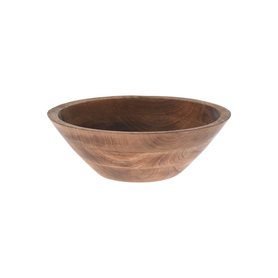 Frutero de madera de mango &Oslash;30x10cm
