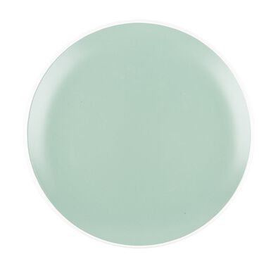 Plato llano de gres en varios colores