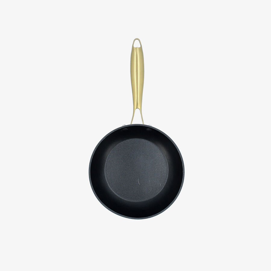 Sart&eacute;n gris claro de aluminio forjado Bruma 20cm