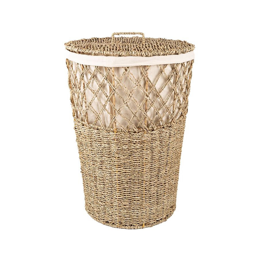 Cesta de lavander&iacute;a Seagrass &Oslash;38x52cm
